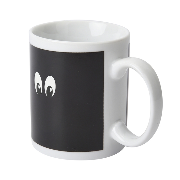 Mugs color change smiley face. Kids will love! Ceramic, set of 2. Hot Cocoa etc - Picture 5 of 6